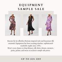 WeFashion Equipment Sample Sale