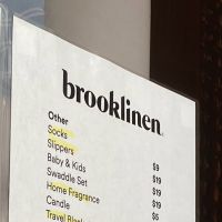 Brooklinen Sample Sale