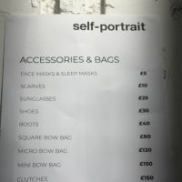 self-portrait Sample Sale