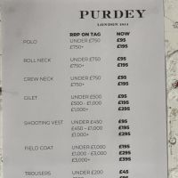 James Purdey & Sons Sample Sale