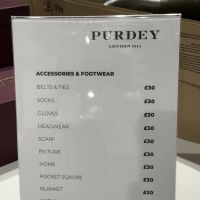 James Purdey & Sons Sample Sale