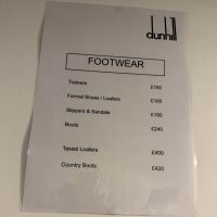 Dunhill Sample Sale