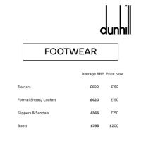 Dunhill Sample Sale