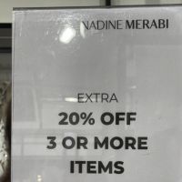 Nadine Merabi Sample Sale