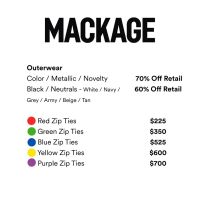 Mackage Sample Sale