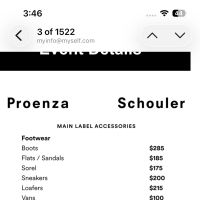 Proenza Schouler Sample Sale