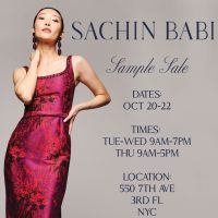 Sachin & Babi Sample Sale