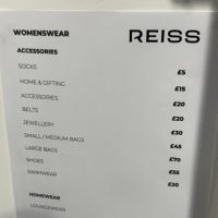 Reiss Sample Sale