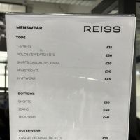 Reiss Sample Sale